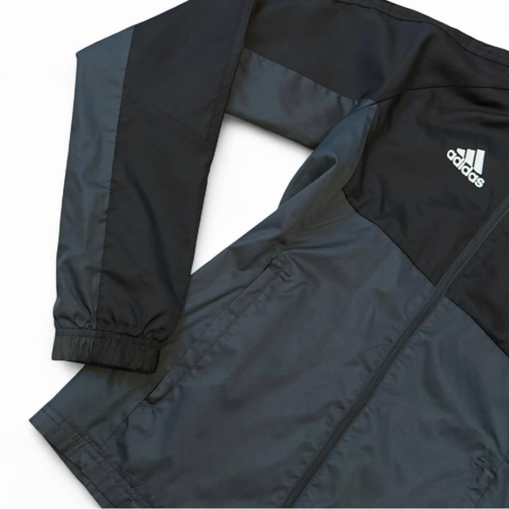 Adidas Men's TIRO 17 (Black) Rain windbreaker Jacket - Picture 4 of 6